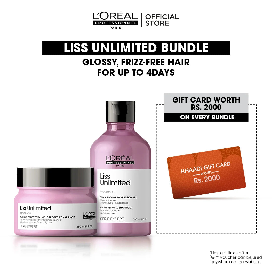 Loreal Professional Liss Unlimited Bundle