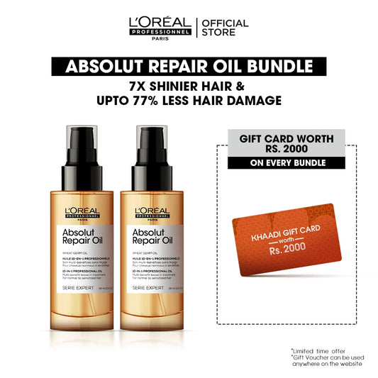 Loreal Professional Serie Expert Absolut Repair Oil Bundle