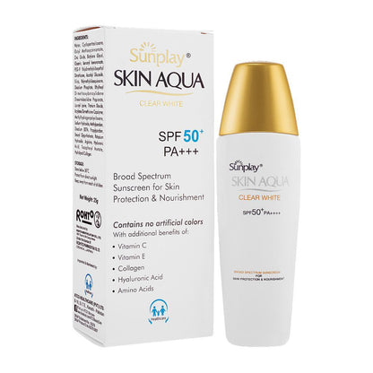 Sunplay Skin Aqua Clear White Sunscreen SPF50+ PA+++ 25gm