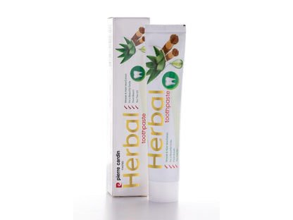 Pierre Cardin Paris Herbal Toothpaste with Aloe Vera & Miswak & Tea Tree