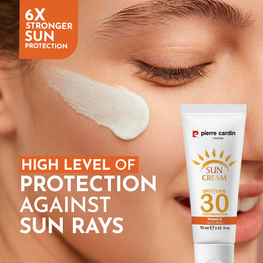 Pierre Cardin Paris Sun Cream 30 SPF High Profile 75ml