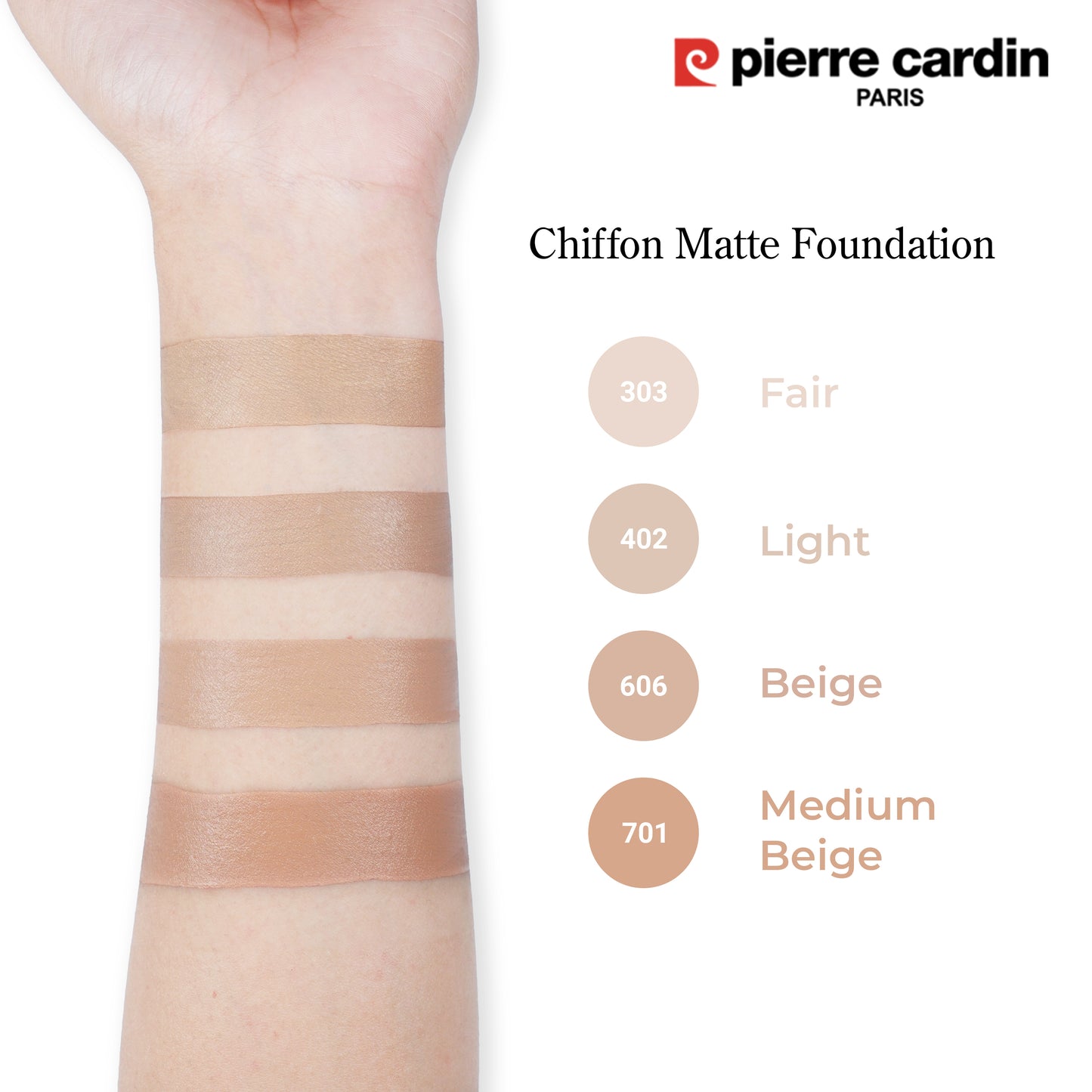 Pierre Cardin Paris Chiffon Matte Foundation