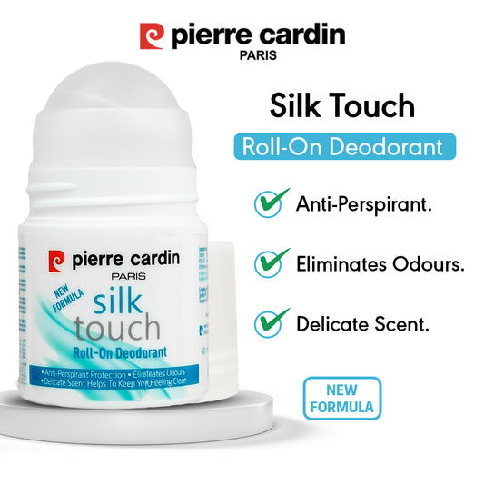 Pierre Cardin Paris Silky Touch Roll-On Deodorant 50ml