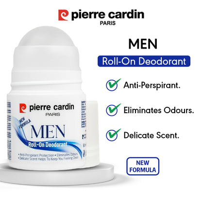 Pierre Cardin Paris Roll On Deodorant For Men 50ml