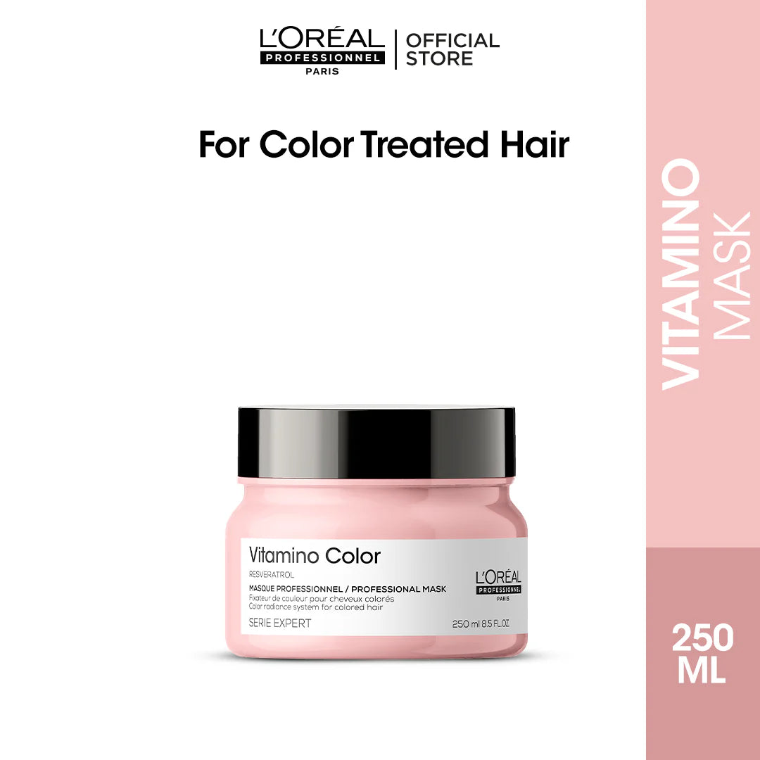 Loreal Professional Serie Expert Vitamin o Color Mask With Resveratrol- 250ml - For Color Treated Hair