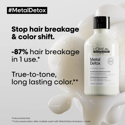 Loreal Professional Serie Expert Metal Detox Shampoo - 300ml