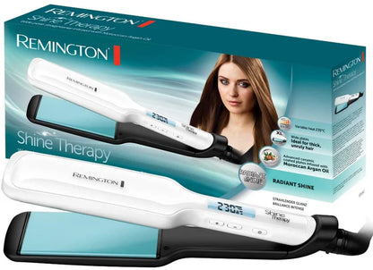 REMINGTON HAIR STRAIGHTENER SHINE THERAPY WIDE PLATE S8550