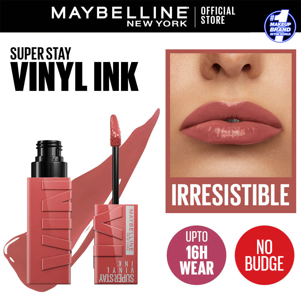 Maybelline - Superstay Vinyl Ink Lipstick - Irresistible