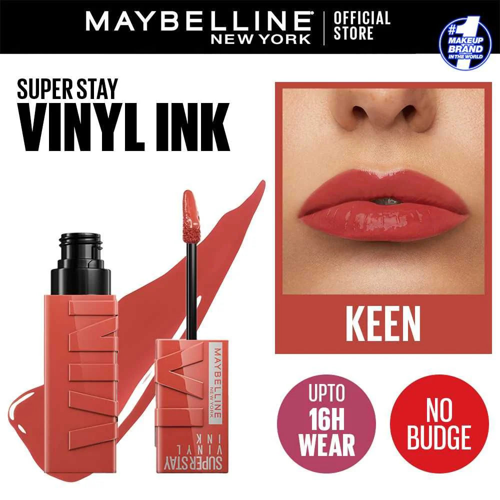 Maybelline - Superstay Vinyl Ink Lipstick - Keen