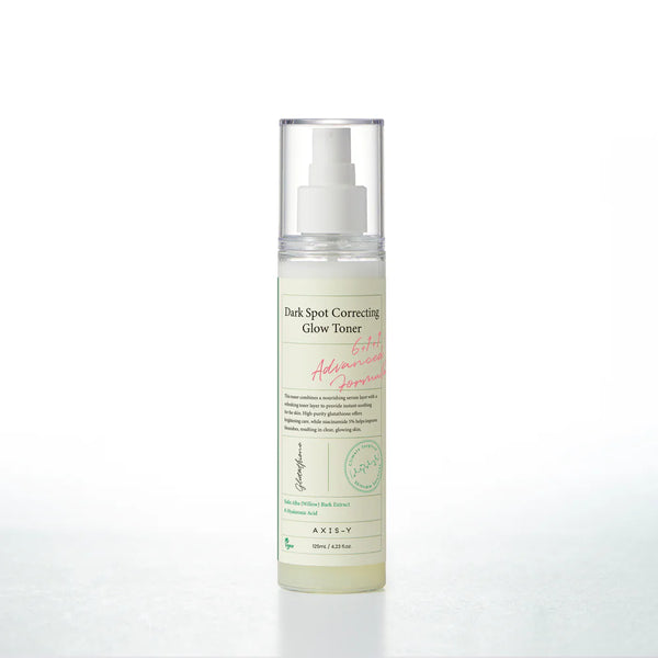 Axis-Y Dark Spot Correcting Glow Toner bottle front – buy in Pakistan