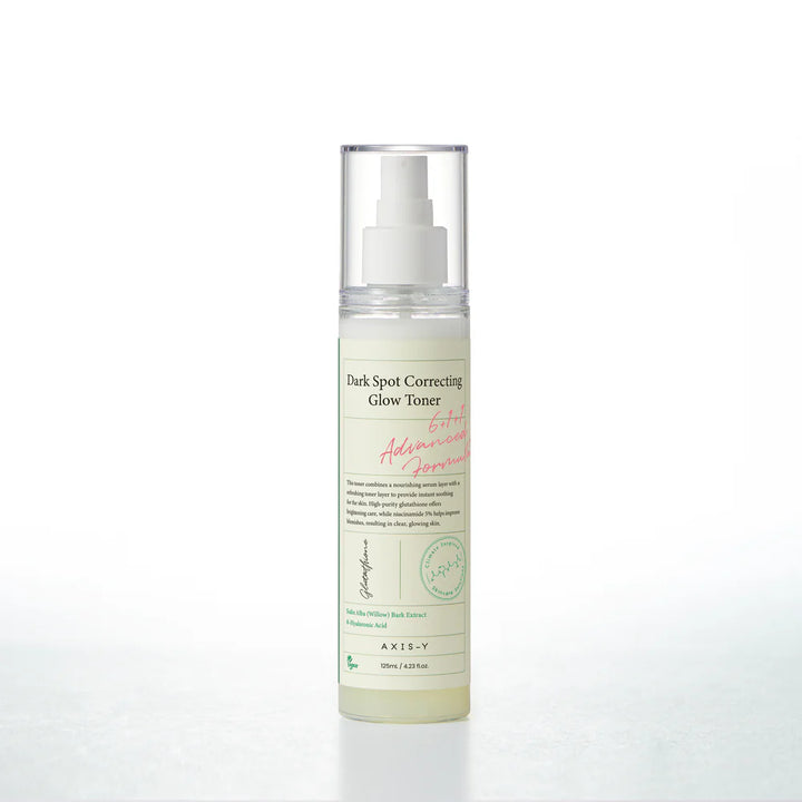 Axis-Y Dark Spot Correcting Glow Toner bottle front – buy in Pakistan