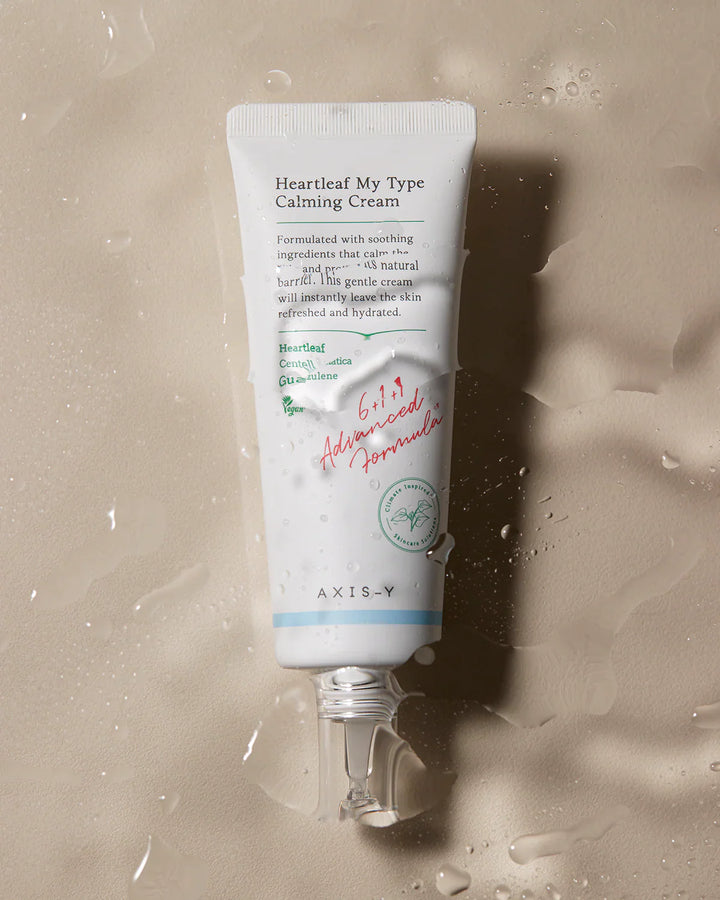 Label detail of Heartleaf Calming Cream 60 ml