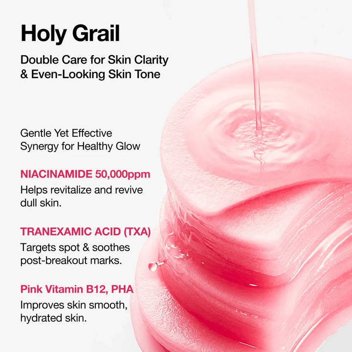 Brightening pad, ready for use