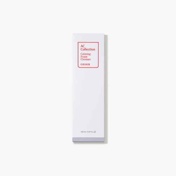 COSRX AC Collection Calming Foam Cleanser 150ml – Gentle Acne-Prone Skin Cleanser