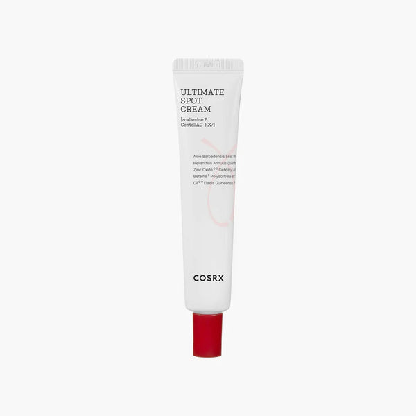 “COSRX AC Collection Ultimate Spot Cream 30ml tube with red cap”