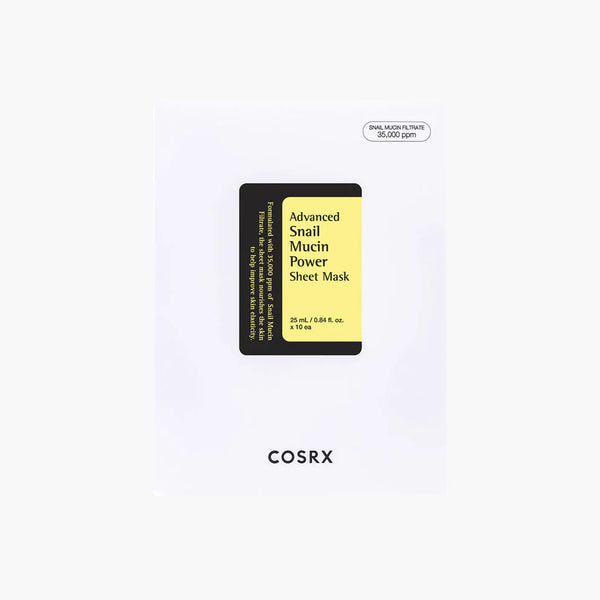 COSRX Advanced Snail Mucin Power Essence Sheet Mask 1 Piece – Hydrating Korean Sheet Mask
