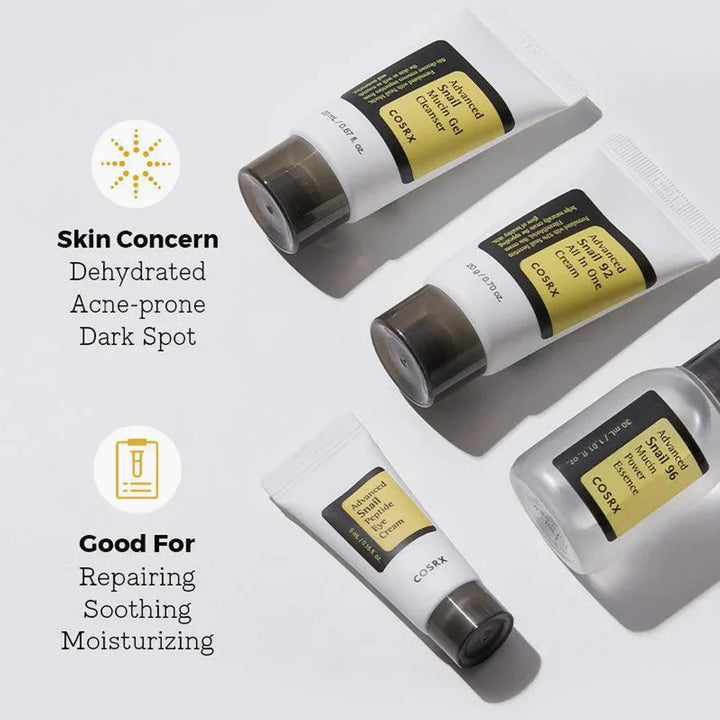 COSRX Snail Kit Hydrates, Repairs, and Revitalizes Skin