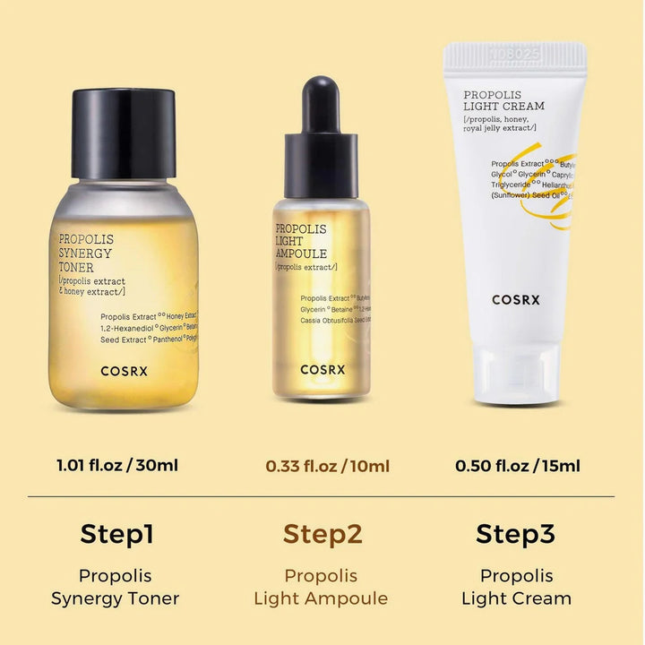 COSRX Honey Cleanser, Honey Essence, Honey Overnight Mask Set, How to Use 