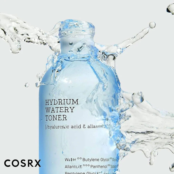 COSRX Hydrium Watery Toner – 50ml Bottle with Blue Tint