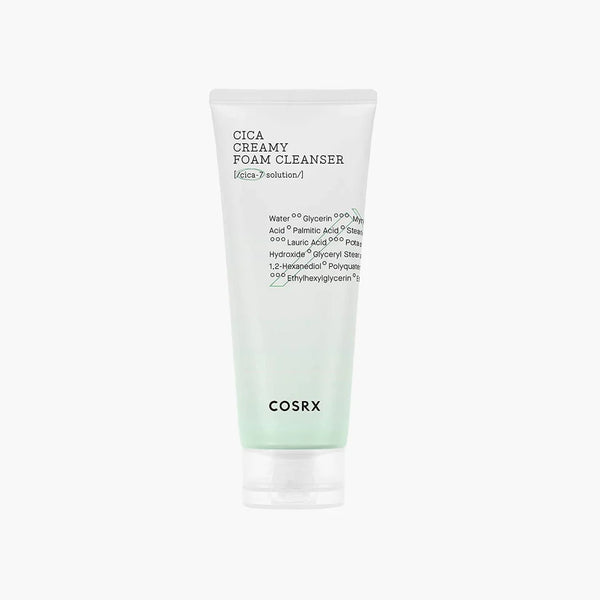 COSRX Pure Fit Cica Creamy Foam Cleanser 75ml – Gentle Korean Skincare Cleanser