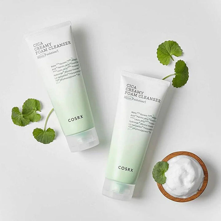 COSRX Cica Creamy Foam Cleanser Texture for Soft and Hydrated Skin