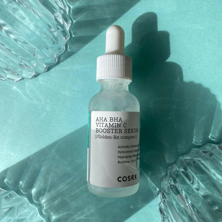 COSRX AHA BHA Vitamin C Booster Serum 30ml with Dropper – Fast Absorbing Formula