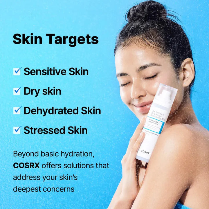 Refreshing Face with COSRX Ceramide Moisturizing Mist