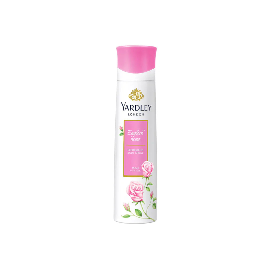 Yardley English Rose Body Spray For Women 150ml