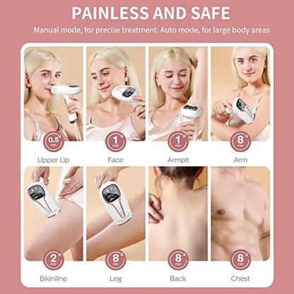 ICE Cool IPL Laser Hair Removal Device With 1 Million Flashes With Auto Features