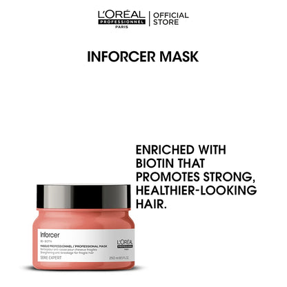 Loreal Professional Serie Expert Inforcer Mask - 250ml - For Long Fragile, Breaking Hair