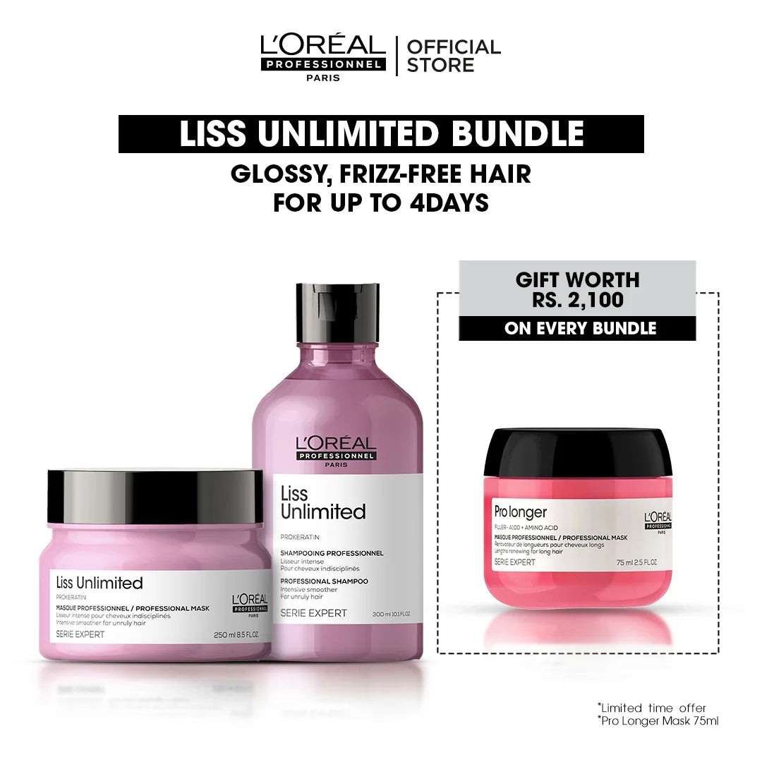 Loreal Professional Liss Unlimited Bundle