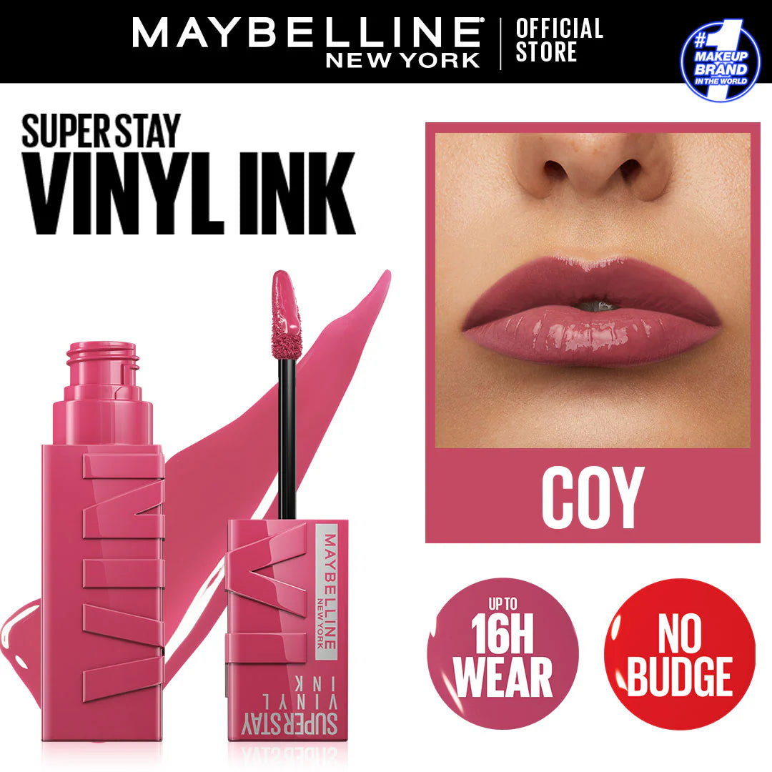 Maybelline - Superstay Vinyl Ink Liquid Lipstick - Coy