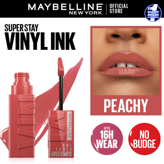 Maybelline - Superstay Vinyl Ink Liquid Lipstick - Peachy