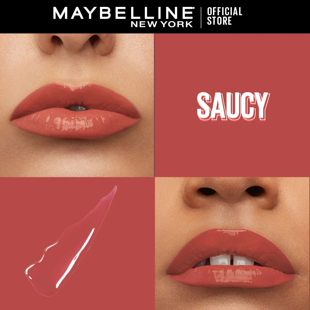 Maybelline - Superstay Vinyl Ink Liquid Lipstick - Saucy