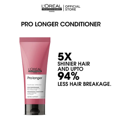 Loreal Professional Serie Expert Pro Longer Conditioner With Filler-A100 And Amino Acid - 200ml - For Long Hair With Thinned Ends (6119)