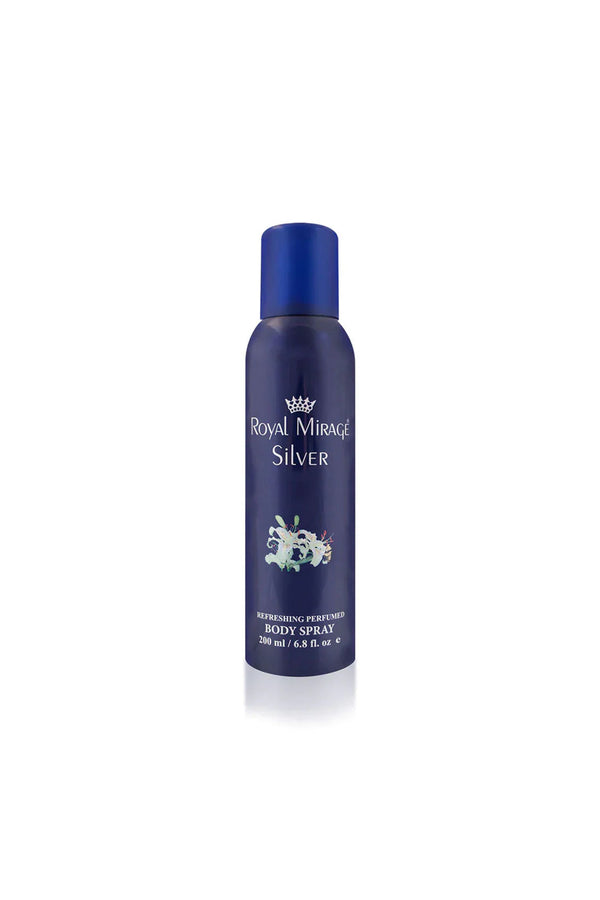 Royal Mirage Silver Perfumed Body Spray 200ml