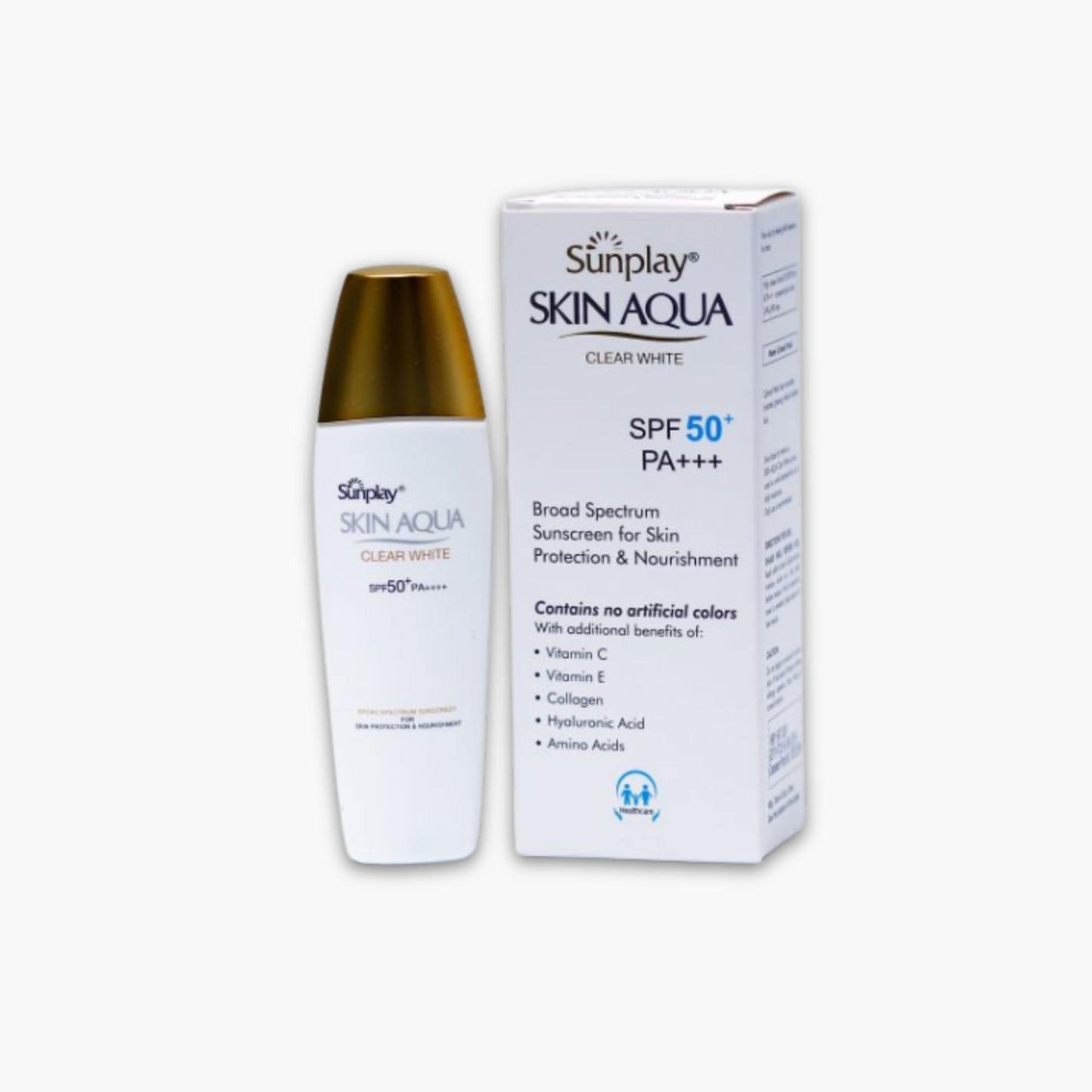 Sunplay Skin Aqua Clear White Sunscreen SPF50+ PA+++ 25gm